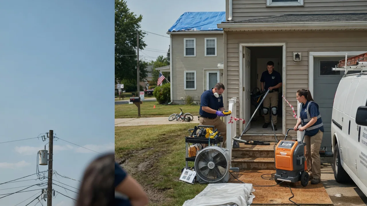 Water Damage Repair in Evangeline, LA near me